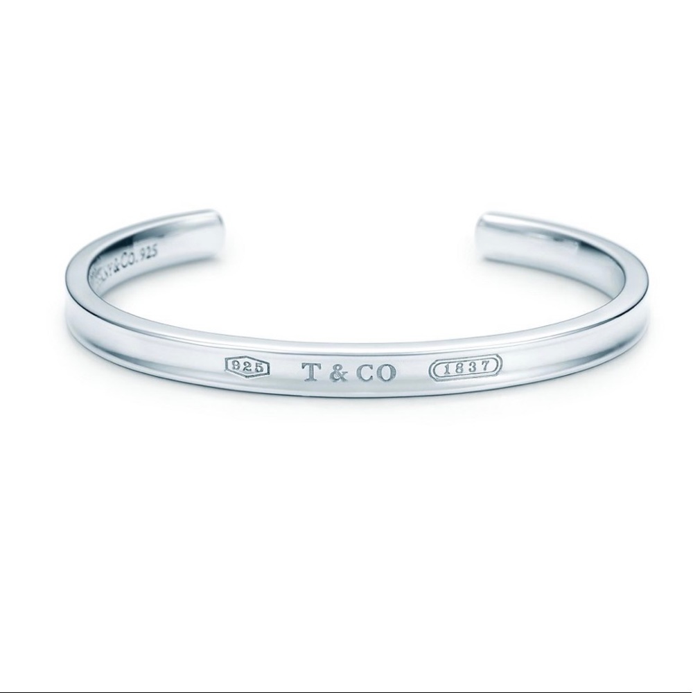 NWT Tiffany 1837 Bracelet Cuff in Silver